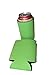 QualityPerfection 12 oz Blank Can Cooler Sleeves - Beer,Soda,Energy Drink Coolies Sleeves | Soft,Insulated,Collapsible Coolers | 35 Colors | Perfect For DIY Projects,Holidays,Events (25, Lime Green1)