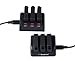 Smatree 1290mAh Replacement Battery (2-Pack) with 3-Channel Charger, Wall Charger,Car Charger for Gopro Hero 4-NOT for Gopro Hero 5