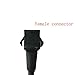 Kingshowstar 2PCS 1 Female to 2 Male Splitter Y Cable for Use with 5050 LED SMD RGB NEON Accent Kits for LED Motorcycle ATV Car Light Multi-Color Neon Strip Light