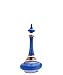 Discoveries Egyptian Imports - Handmade Genie Bottle, Made in Egypt and Packaged in Decorative Hieroglyphic Box - Blue - 5