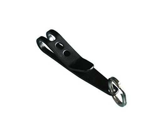 TEC Accessories P-7 Keychain Suspension Clip - Black Diamond Carbon Nano-Coating (1-Pack)