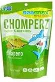 SeaSnax Chomperz Crunchy Seaweed Chips-Jalapeno-1 oz