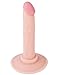 Slim Beginner Dildo with Storage Bag,SINLOLI Small Dildo with Suction Cup