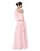 Topwedding Chiffon Bridal Wedding Shawl Wrap Women's Evening Dress Stole Scarves,7924'', Shell Pink
