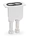 Bio Bidet BB-270 Hot & Cold Freshwater Spray, Non-Electric, Bidet Attachment For Toilet Seat, Posterior & Feminine Wash, Easy Install, White