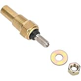 Coolant Temperature Sensor, Water/Oil Temp Temperature 1/8 NPT Electrical Sender Transmitter Sending Unit Temp Sensor