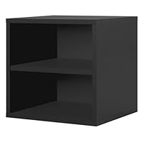 Foremost 327306 Modular Shelf Cube Storage System, Black