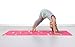 POETRYOGA - Kids Yoga Mat - with Carry Strap - 60x24 Inches 4mm - Eco-Friendly SGS Approved Non-Toxic No Phthalates or Latex - Durable - Non-Slip - Multi Purpose - Yoga Dogs Poses (Magenta)