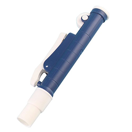 Set of 3 Pipette Pumps: 25mL, 10mL, 2mL (red, green, blue)