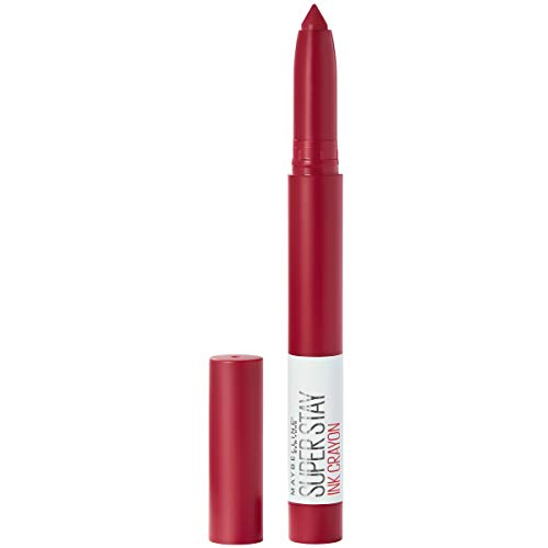 Maybelline Super Stay Ink Crayon Lipstick Blue Red