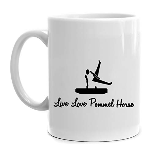 Eddany Live love Pommel Horse Mug 11 ounces