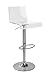 2 x Acrylic Hydraulic Lift Adjustable Counter Bar Stool Dining Chair Clear -Pack of 2 (2012)