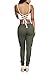 OLUOLIN Womens Solid Color Stretch Drawstring Skinny Pants Cargo Joggers (Size S-XXXL)