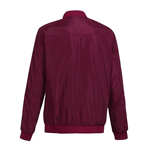 Hot Sale! Men's Winter Warm Jacket Slim Fit Lightweight Softshell Flight Bomber Jacket Coat Tops
