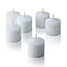 White Jasmine Scented Candles - Set of 12 Scented Votive Candles - 10 Hour Burn Time - Made in The USA