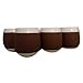 Aspire 6PCS Silicone Coffee Cup Sleeve Heat-Resistant Assorted Colors, 2-1/2
