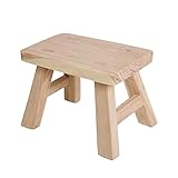 Golden Sun WM Unfinished Step Stool Footstool