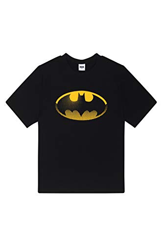 [- The Pyjama Factory Plus Size Men's Batman Character Cotton Pyjamas Sizes M to 5XL  -]