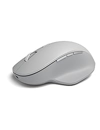 mouse de precisión para Microsoft Surface, color gris claro