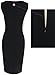 VfEmage Womens Elegant Hollow Out Casual Party Bodycon Sheath Dress