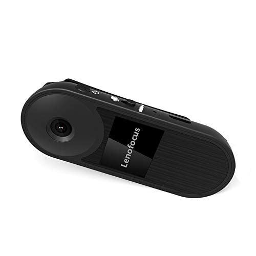Lenofocus Mini Body Camera Spy Cam, Small Body Video Cam Hidden Cameras