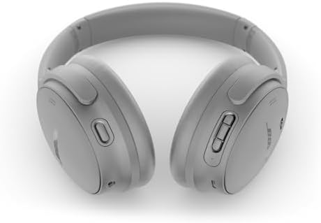 QuietComfort Headphones Cuffie con Cancellazione del Rumore Wireless e Bluetooth 5.1 Over-ear con Durata della Batteria Fino a 24 Ore, Grigio Chiaro di Luna - Edizione limitata