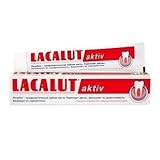 Lacalut Aktiv - Medical Toothpaste - Stops Bleeding - Pack 2x75ml