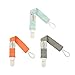 Babygoal Pacifier Clips Solid Color, 3 Pack Pacifier Holder for Boys and Girls Fits All Pacifiers & Baby Teething Toys and Baby Shower Gift PS01 primary