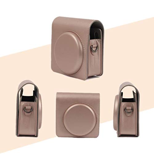 Protective Square Case Sq6 Sofortbildkamera Pu Ledertasche (Gold) – Bild 7