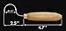 BeaverCraft Hook Knife SK2 Oak 1.2