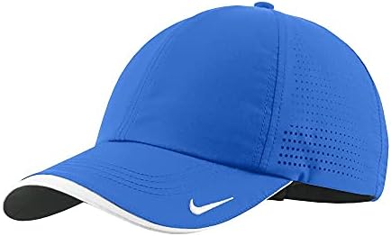 Nike AeroBill Heritage86 Golf Hat Cap Embroidered Swoosh Laser Perforations Blue NEW! Nike WOMEN main image 4