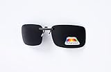 Sumolux Polarized Clip-on Sunglasses Lenses Unbreakable Driving Fishing Outdoor