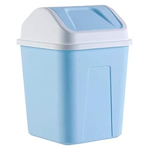 Vuilnisbak Prullenbak, huishoudelijke keuken, badkamer, toilet, afvalpapier vuilnisbak met deksel, grootte: 22* 22* 32…