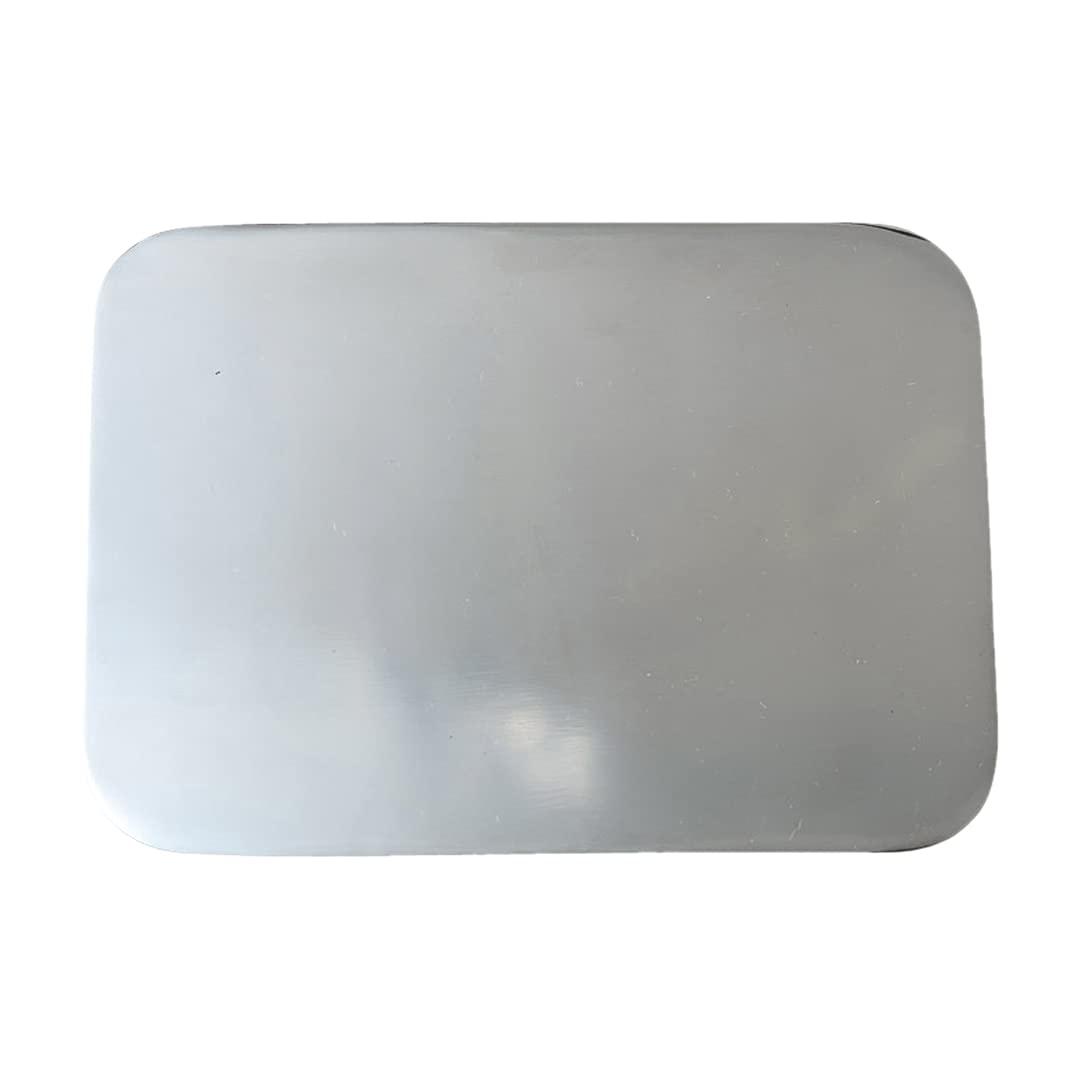 NKlaus plate stainless steel polished 20,5x14cm candle holder oval candle plate decoration 10883