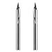 30 Degree Engraving Bit, EnPoint 1/8 Metal Engraving Bit 3.175mm Shank 0.3mm Tip 38mm Total Length 2 Flutes Straight Grooves Marking Conical CNC V Bit for Steel Aluminum Brass MDF Wood