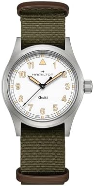 Amazon.com: Hamilton Khaki Field Khaki Quartz Women's Watch, 33mm