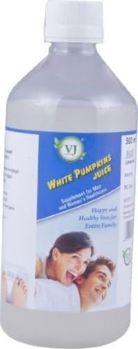 White Pumpkin Juice White Color, 500 ml , 100% Natural & Herbal