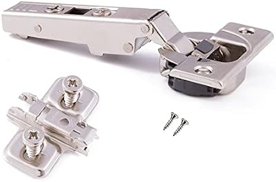 Blum 8 Pcs Clip Top Blumotion 110° Hinge Nickel 71MB3550 Standard Full Overlay