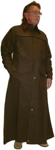 Brassada Duster Ranger Saddle Coat Satin Lined