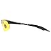 Men's Night Vision Goggles Yellow Glasses for Driving Shooting Fishing