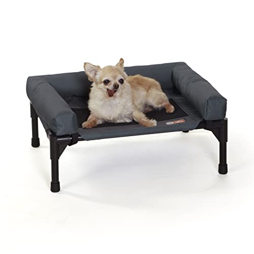 K&H PET PRODUCTS Bolster Dog Cot Cooling Indoor/Outdoor Elevated Dog