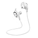 TaoTronics TT-BH06 WT Bluetooth Wireless Earphones with Bluetooth 4.1, Balanced Audio, Build-in Mic, aptX, CVC 6.0 Noise-Cancelling - White