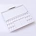 KINGART 18-Well Plastic Storage Palette, Vivid Colors