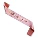 MAGJUCHE Finally Twenty one Birthday Pink Sash, Rose Gold Girl 21st Birthday Gifts Party Supplies