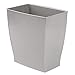 iDesign Small Bathroom Trash Can, Ideal for Primary and Guest Bathroom or Office, Gray, Made in USA