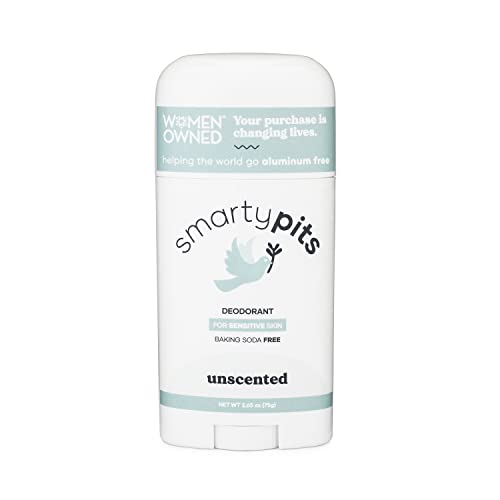 SmartyPits Natural/AluminumFree Deodorant for Sensitive Skin (baking soda free) Paraben Free