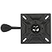 Attwood Corporation 238152-7 3 Degree Tilt Right Handle Seat Mount without Slider,Black