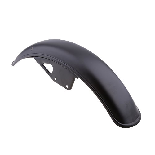 Dovewill Stainless Steel Front Fender / Mudguard / Mud Guard for Suzuki GN125 GN 125 Black - Thumbnail 5