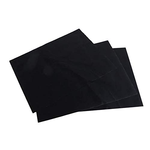 GETMORE7 BBQ Grill Mats/Oven Liners Non-Stick - Set of 2/3/5 Sheet Heat Resistant Barbecue Baking Mats Washable Outdoor Barbecue Mat for Grilling Meat, Veggies, Seafood, Egg, etc(2pcs 3340CM)