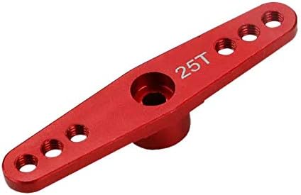 SODIAL 25T Steering Servo Arm Horn Metal Parts Double Steering Arm For